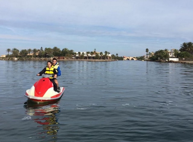 Moto nautica en San Pedro